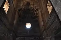 The vestibule behind the entrance.