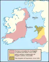Map of Britain and Ireland