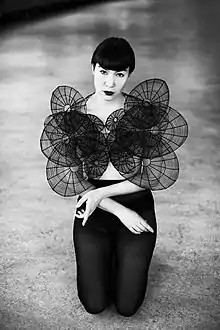 Racso Jugarap's Wire Body Jewelry made from Galvanized Iron Wires. Brussels, Belgium