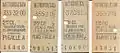 Métro tickets issued by the Compagnie du chemin de fer métropolitain de Paris (CMP) ("Paris Metropolitan Railway Company") (1900 – 1945)