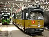 Rotterdams Düwag tram nr. 608 built 1969.