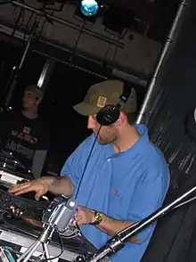 live concert at Haverford College in 2005