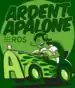 The logo for the ROS 2 release Ardent Apalone.