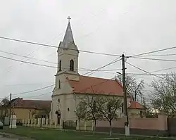 The Roman Catholic church in Giulvăz