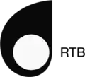 La Une's second logo, as RTB, from 1960 to 1977