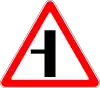 Secondary road junction