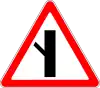 Secondary road junction