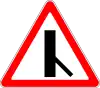 Secondary road junction