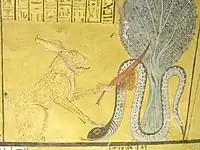 Apep being slain