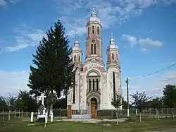 The Greek Catholic church in Racovița