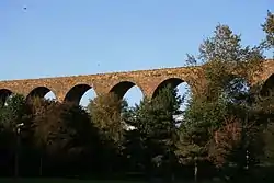 The railway viaduct in Kilmacthomas