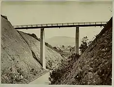Railway bridge between Coonoor and Udhagamandalam in the 1870s