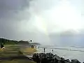 Rainbow at Thekkumbhagam coast