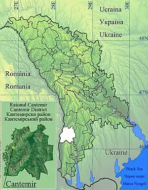 Enichioi is located in Cantemir