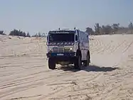 Russian Kamaz 4911, twelve time Dakar winner.