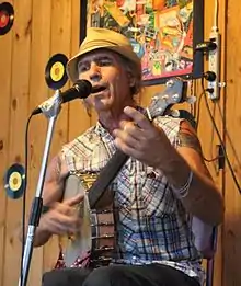 Ralph White performing in Bastrop, Texas on June 22, 2013.