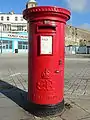 Rare Edward VIII Type 'A' pillar box in Ramsgate, Kent, England.