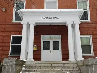 Rand Hall's pillars