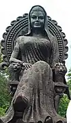 Rani Kamalapati statue
