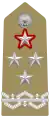Shoulder insignia of a capo di Stato Maggiore dell'Esercito, with 'greca' at the bottom