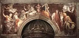 By Raphael at Santa Maria della Pace