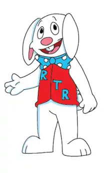 The show's main character Rapid Transit Rabbit