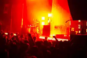 Ratatat performing in 2015 at First Avenue in Minneapolis, MN