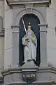 Charlemagne on the Town Hall of Lüneburg, by Hans Schröder, c. 1605