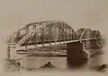 View of the completed bridge in 1889
