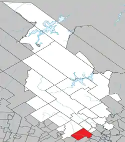 Location within Matawinie RCM.