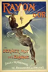 Poster for Rayon d’Or by "Pal" (Jean de Paléologue) (1895)