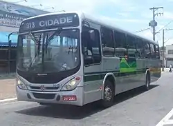 Volksbus 17.230 EOD with a Marcopolo body