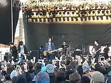 Real Friends performing in 2016