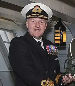 VAdm Phil Hally CB MBE