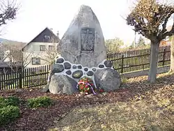 Memorial to victims of World War I
