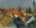 Red Roofs, Visby (ca. 1909)