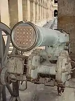 Reffye mitrailleuse muzzle.