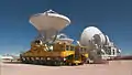 Relocation of an ALMA antenna.
