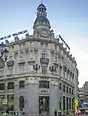 Edificio del Banco de Valencia en la Puerta del Sol.