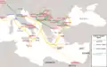 Trade routes of Ragusa