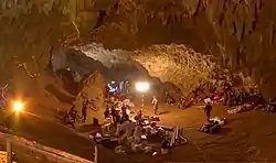 Equipment during the Tham Luang cave rescue