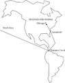 Image of a reverse land bridge.