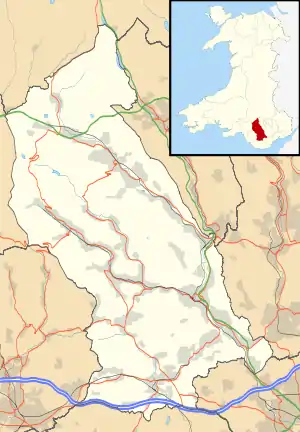 Pontypridd is located in Rhondda Cynon Taf