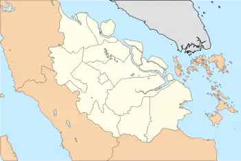 Beringin Stadium is located in Riau