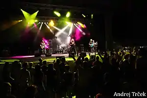 Riblja Čorba performing in Portorož in 2010