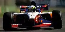 Ricardo Rosset attempting to qualify for the 1997 Australian Grand Prix.