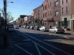 Richmond Street, one of the area’s main thoroughfares (2005).