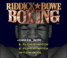 Riddick Bowe Boxing