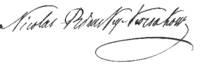 Rimsky-Korsakov's signature