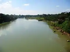 La Pulilan Resort and Angat River from Pulilan-Plaridel Bridge